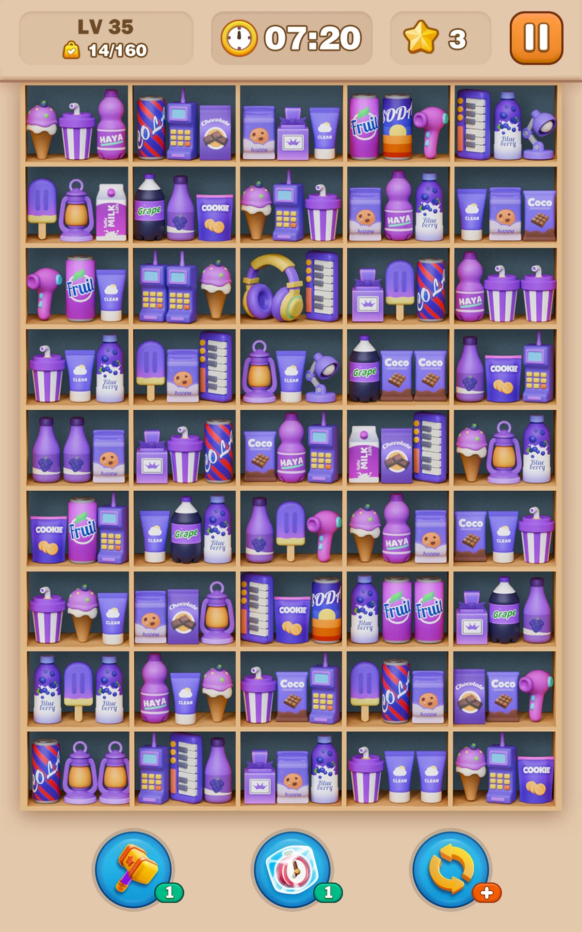 Goods Puzzle: 3D Sorting Games screenshot