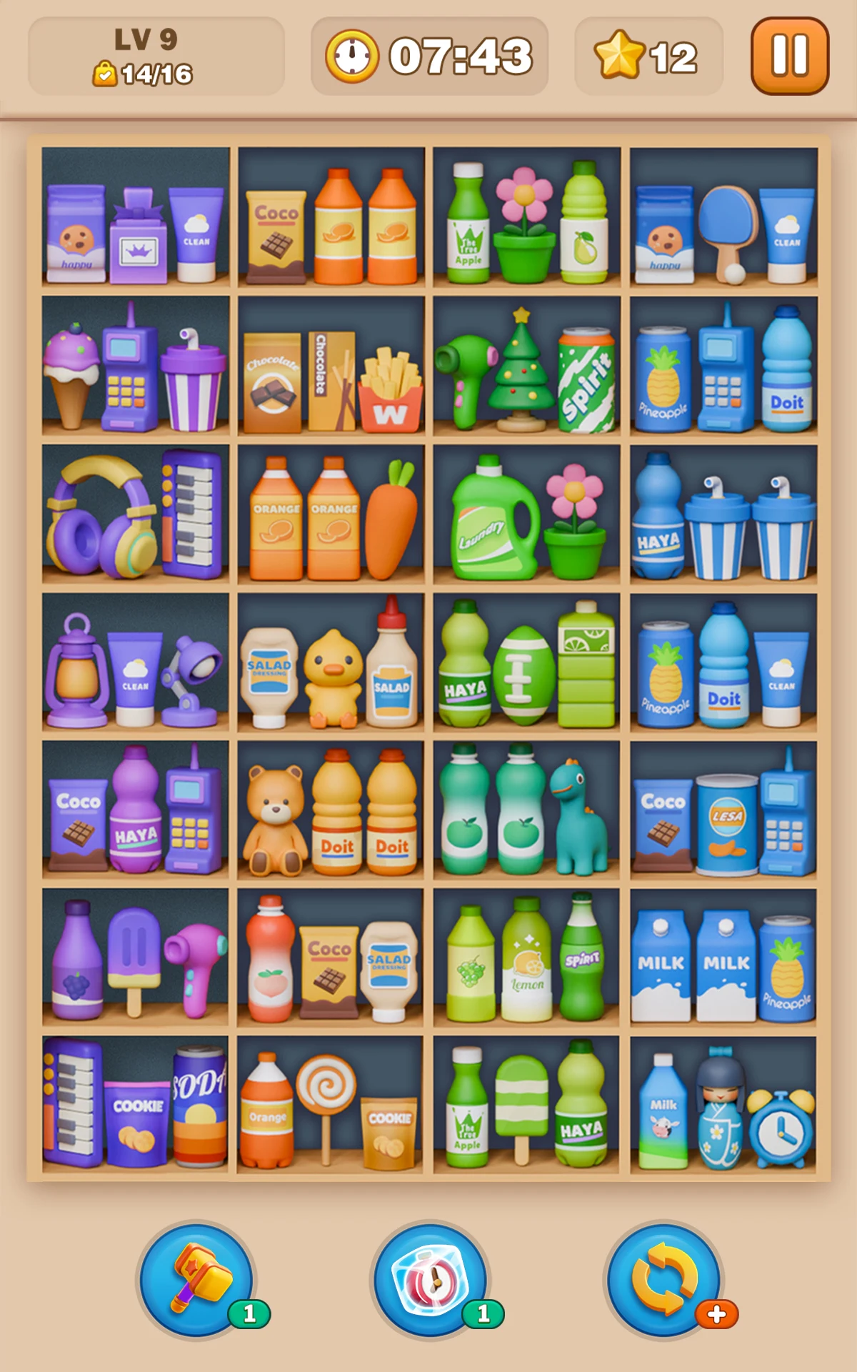 Goods Puzzle: 3D Sorting Games screenshot